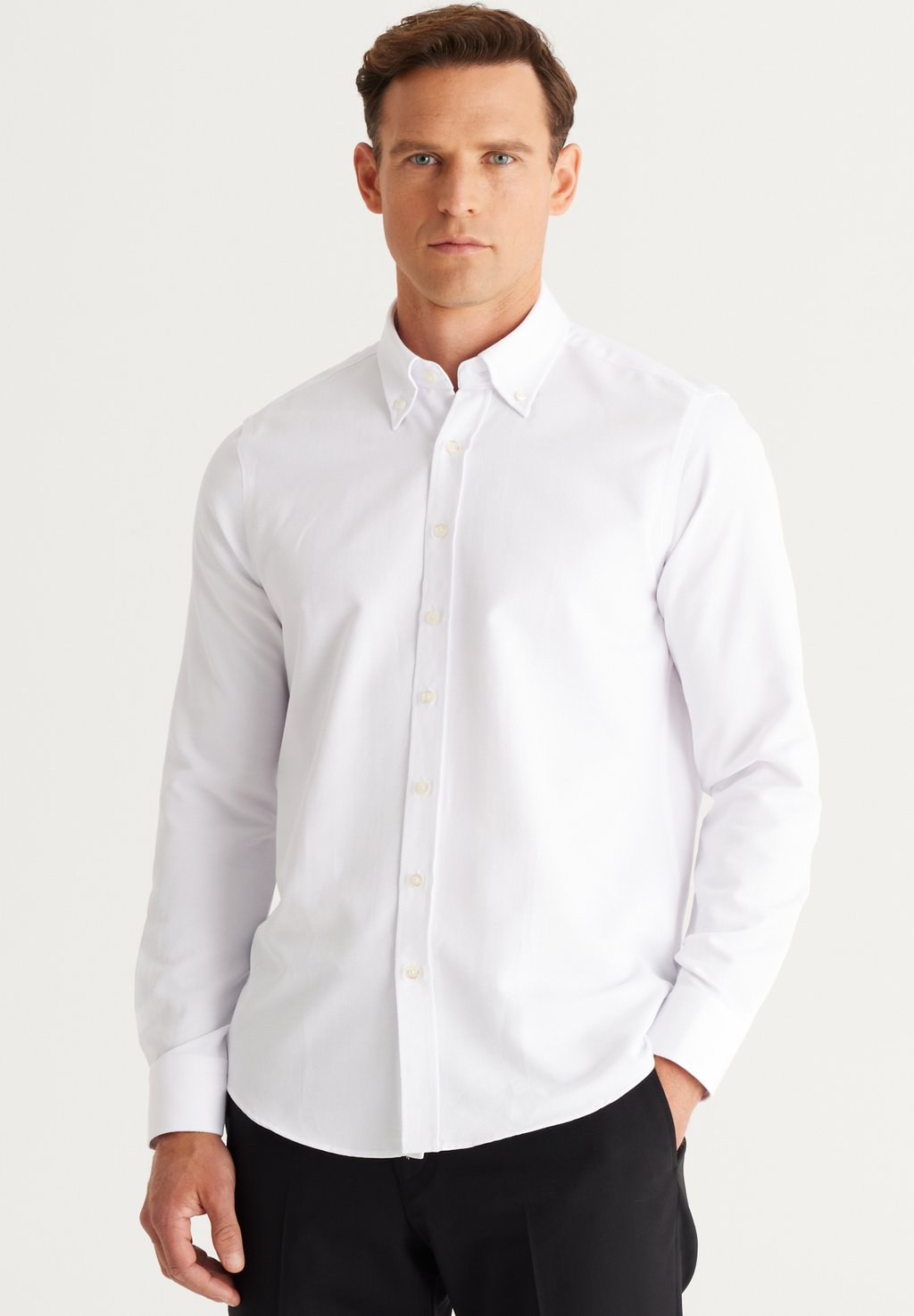 Рубашка SLIM FIT SHIRT LONGSLEEVE AC&CO / ALTINYILDIZ CLASSICS, цвет Slim Fit Shirt