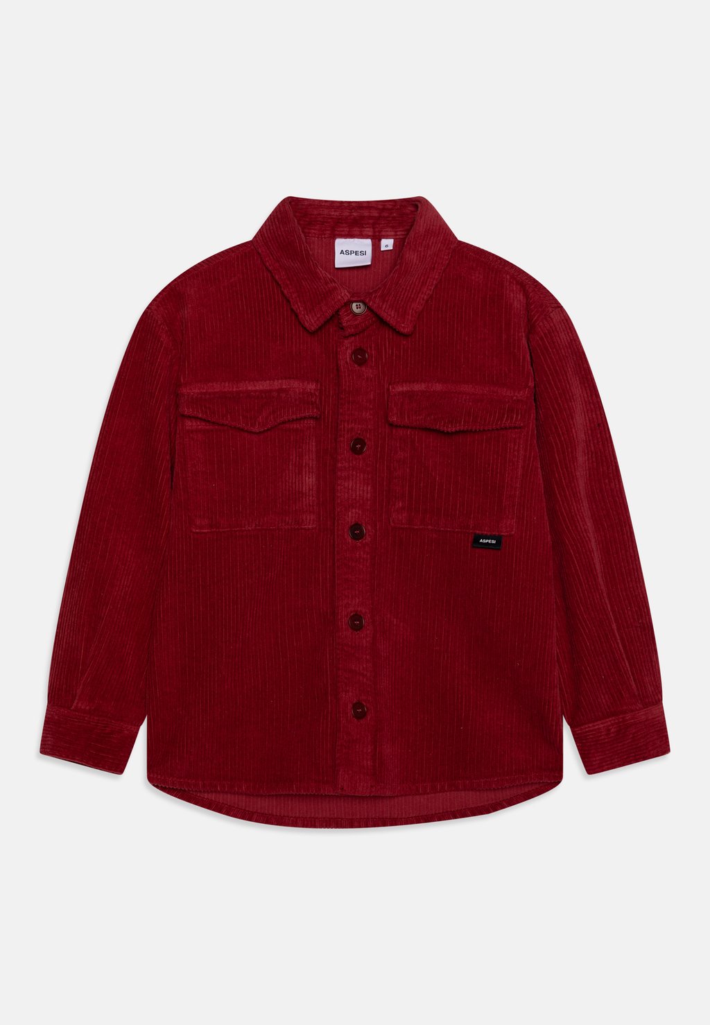 Блузка-рубашка SHIRT JACKET ASPESI, цвет dark red