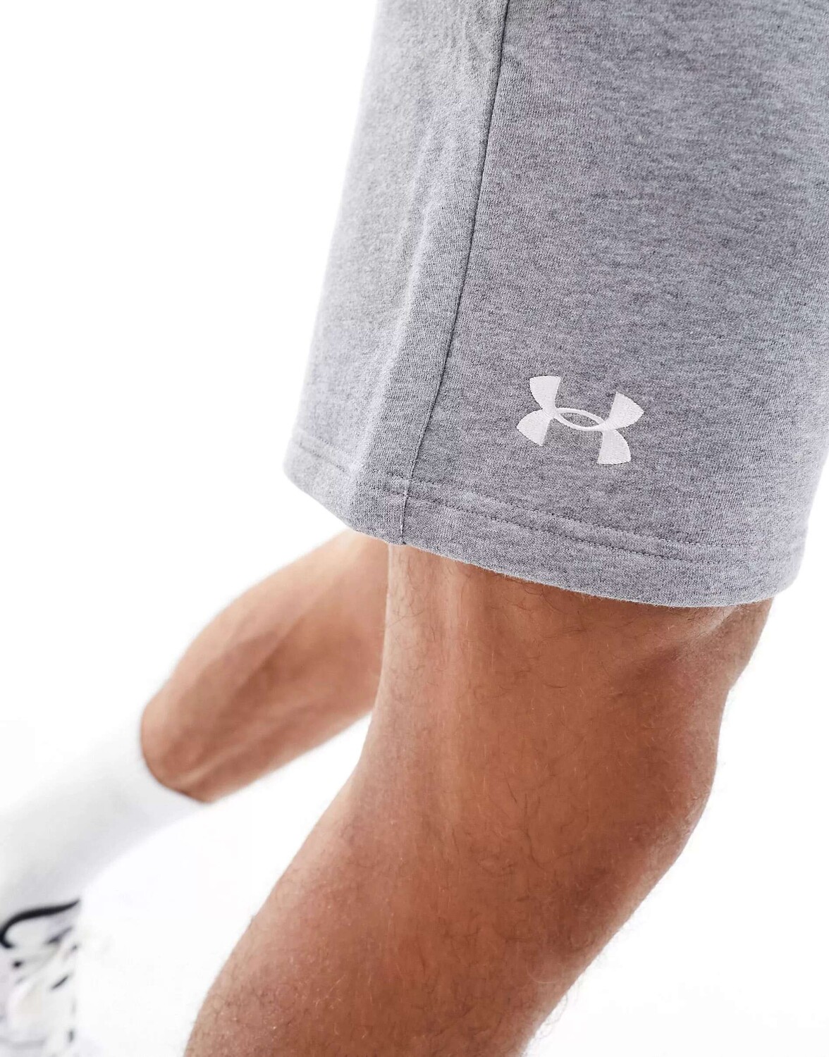 

Серые флисовые шорты Under Armour Rival