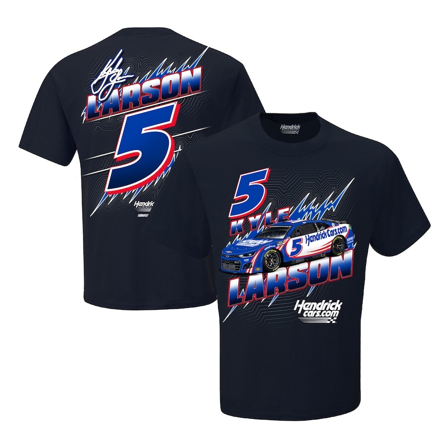 

Футболка с коротким рукавом Hendrick Motorsports Team Collection Kyle Larson, нави