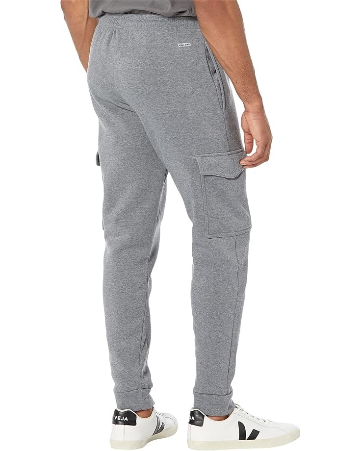 Брюки U.S. POLO ASSN. Fleece Cargo Joggers, цвет Campus Heather Grey