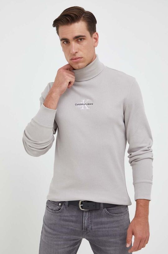 

Рубашка с длинным рукавом Calvin Klein Jeans, серый