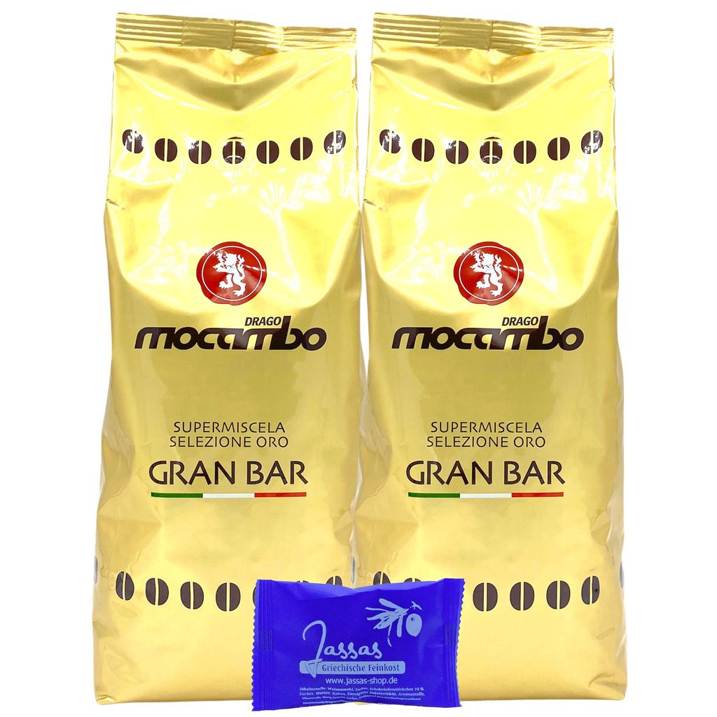 

Mocambo Gran Bar Selezione Oro 2x 1000г | +выпечка Джассы