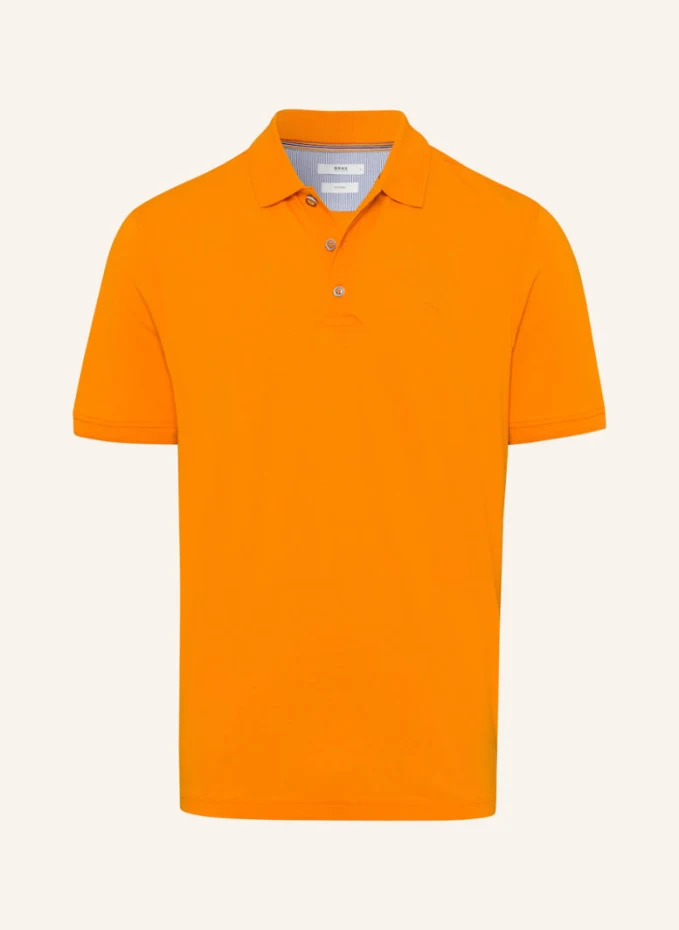 Рубашка-поло из пике style pete Brax, оранжевый