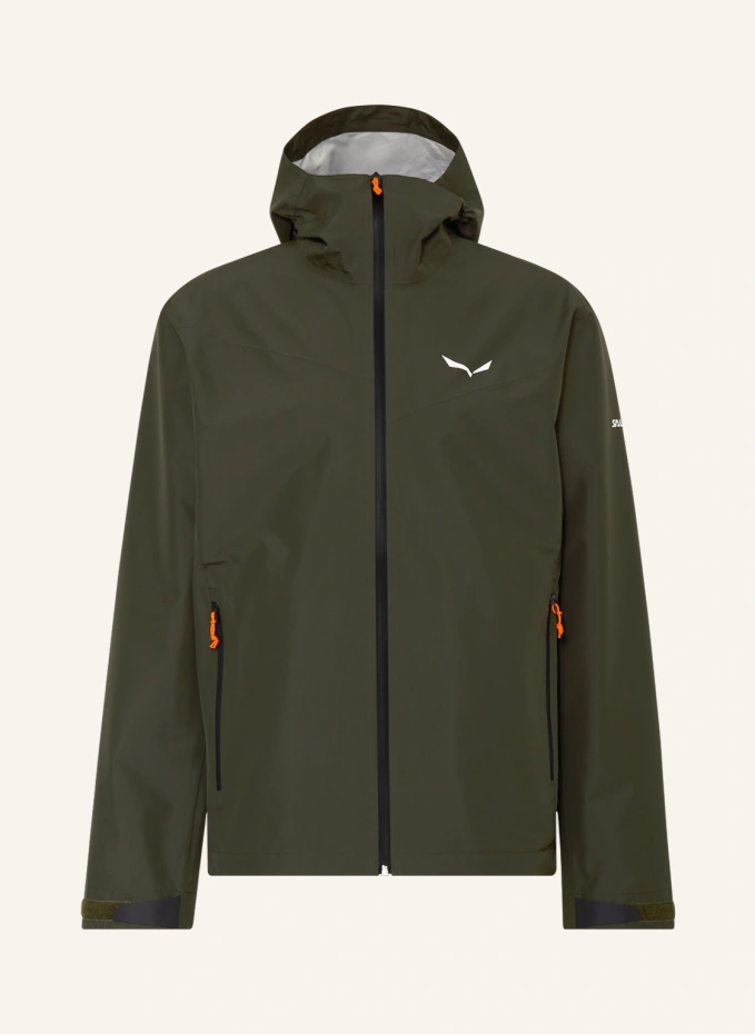 

Дождевик puez aqua powertex Salewa, зеленый