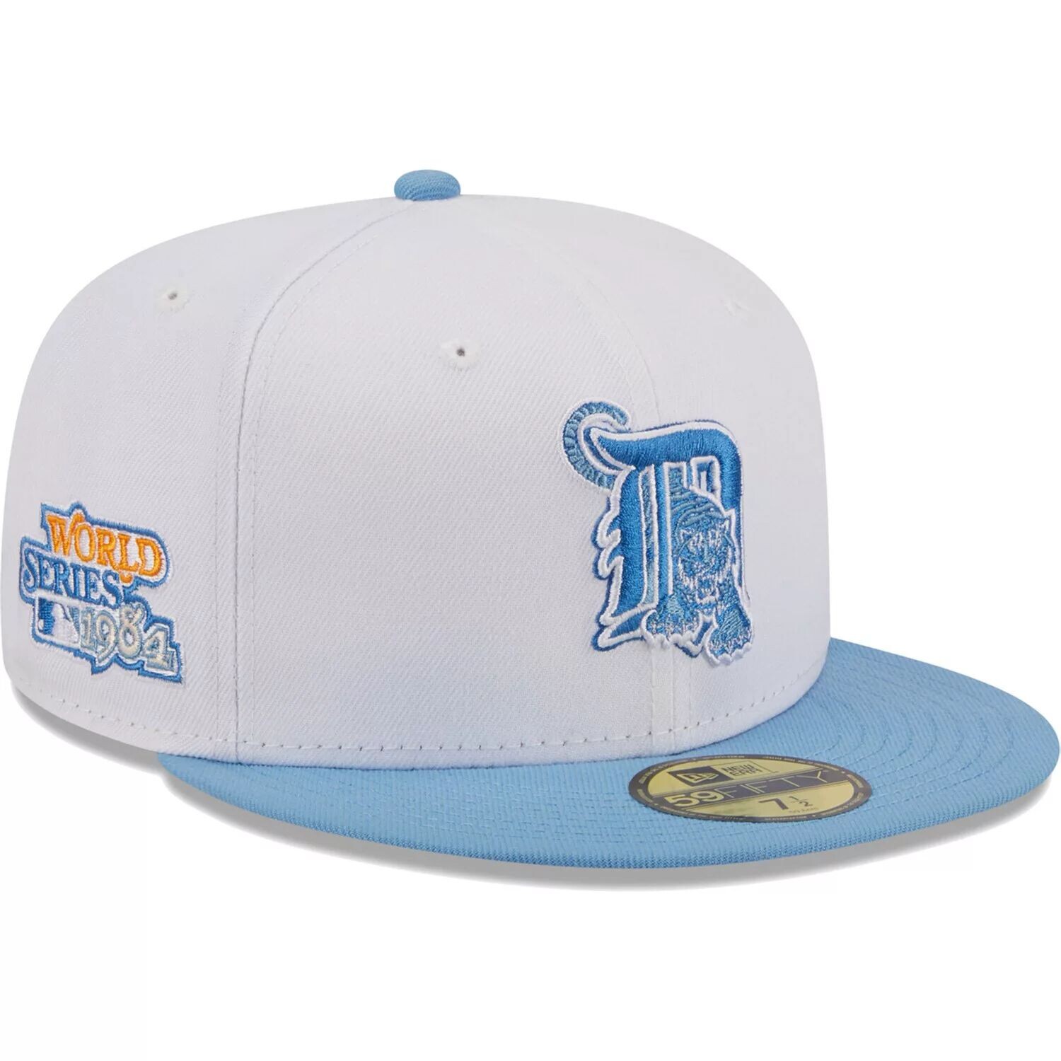 

Мужская приталенная кепка New Era White Detroit Tigers Sky 59FIFTY