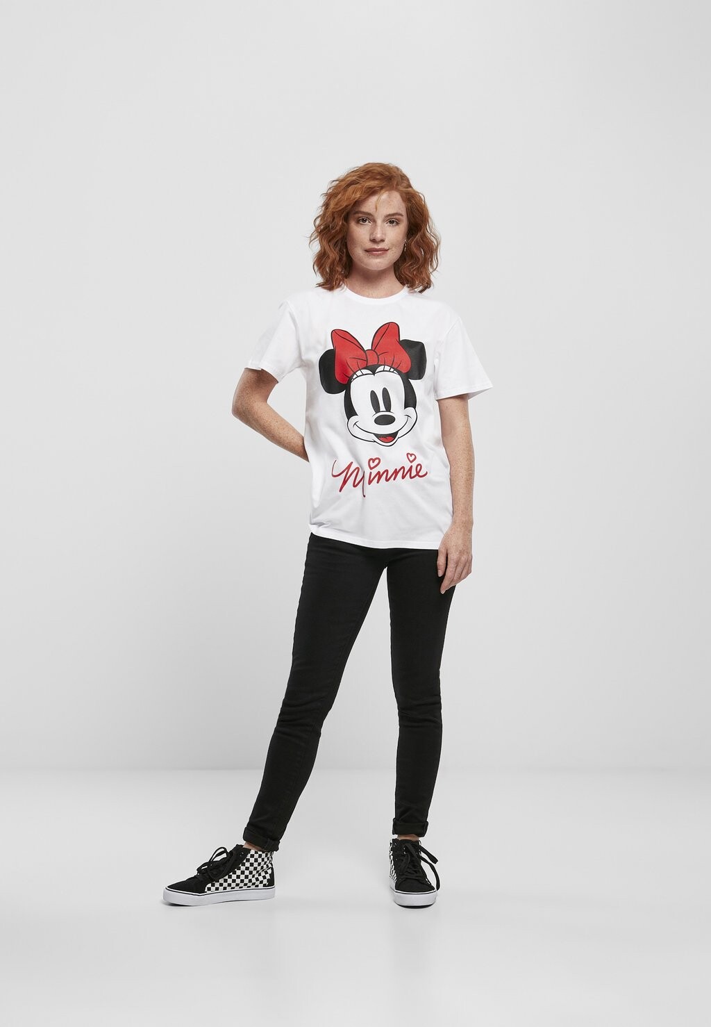 

Футболка с принтом Minnie Mouse Tee Merchcode, белый