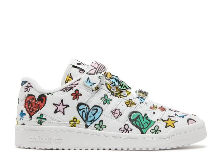 

Кроссовки Adidas JEREMY SCOTT X FORUM 84 LOW 'MONOGRAM', белый