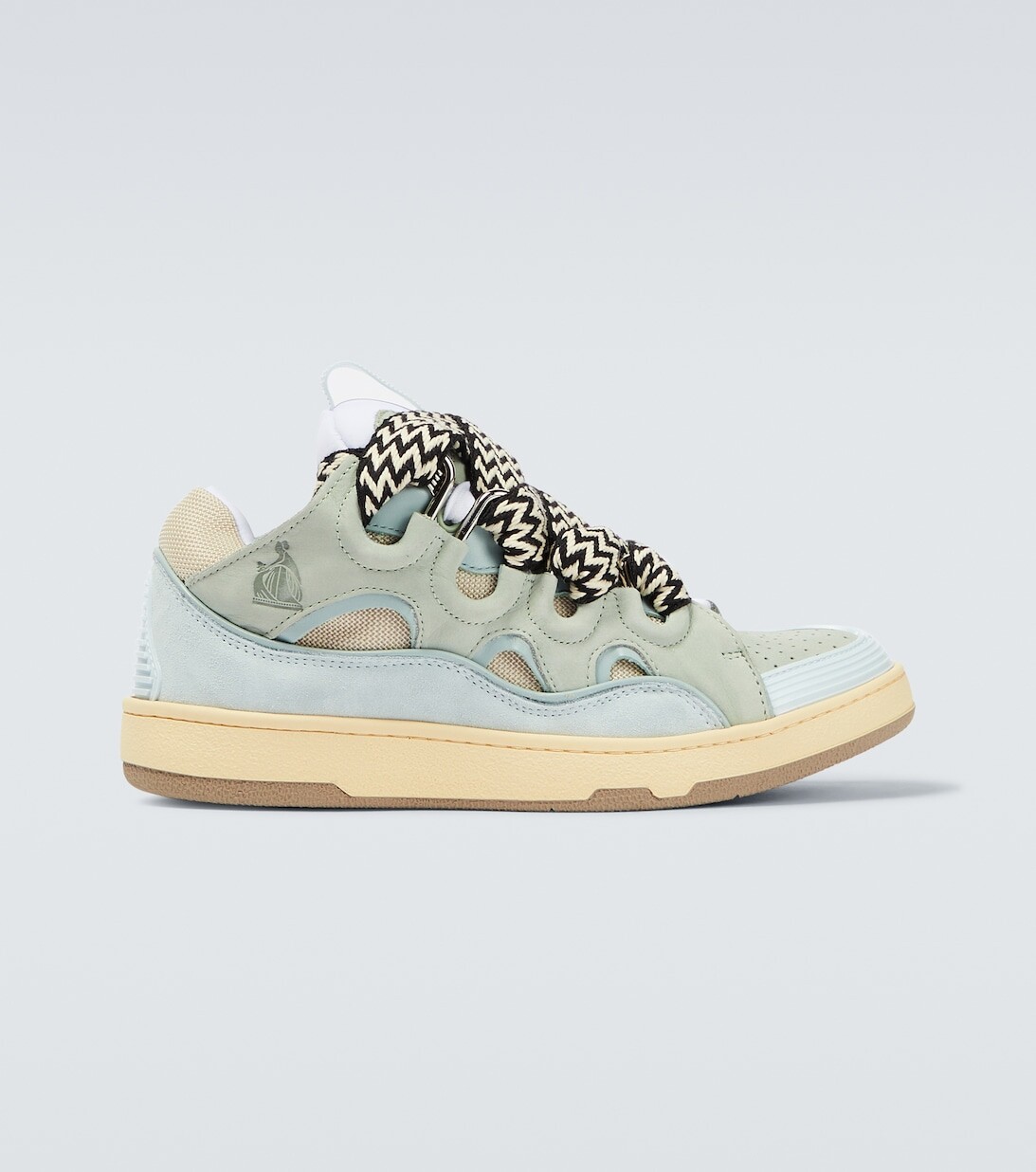 

Кеды Curb из кожи Lanvin, разноцветный