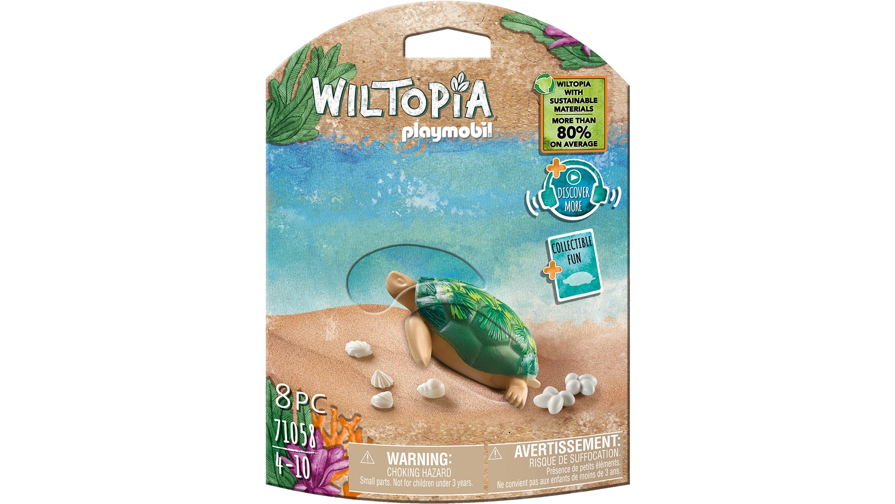 Wiltopia гигантская черепаха Playmobil