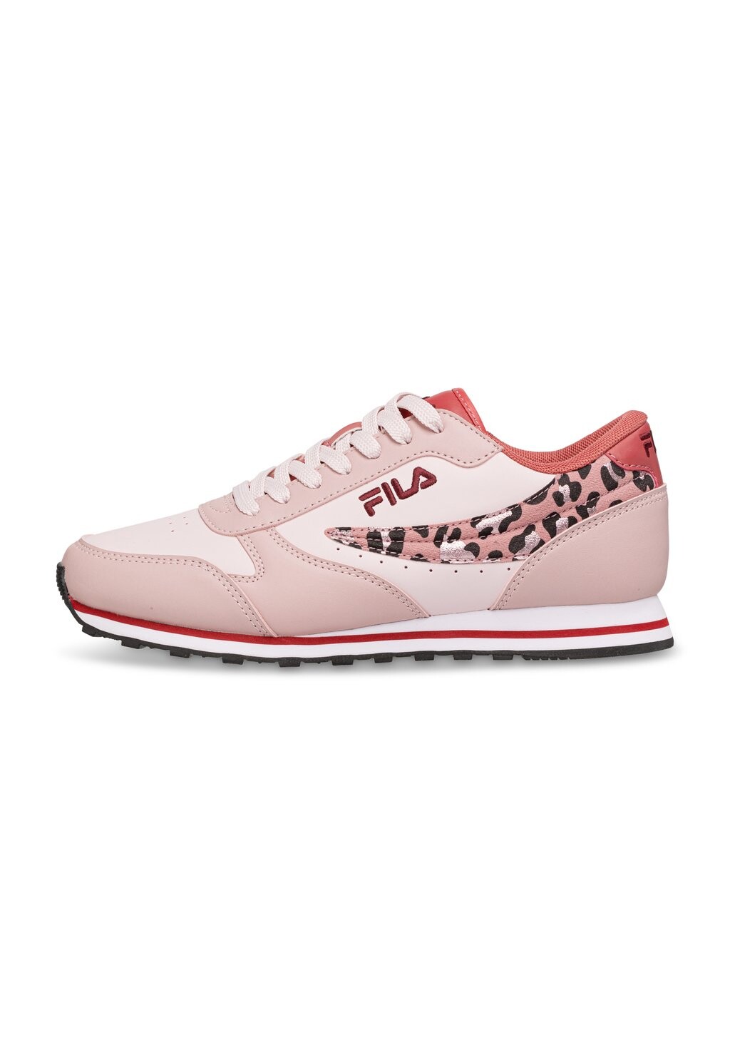

Низкие кроссовки Footwear Orbit Fila, цвет pale mauve/leopard