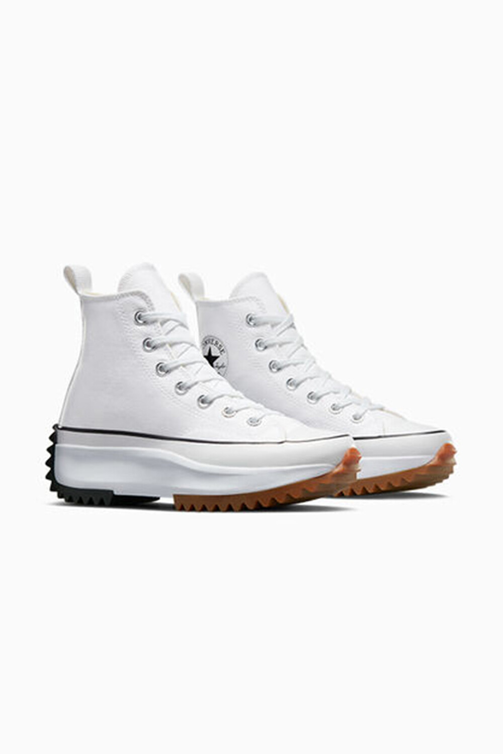 

Женские кроссовки 166799c Run Star Hike Canvas Platform Белый/Черный Canvas converse