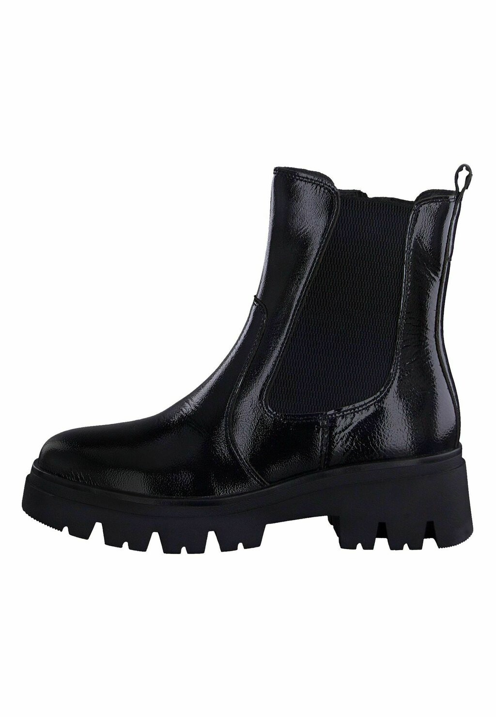 Ботинки с платформой Tamaris COMFORT, цвет black patent