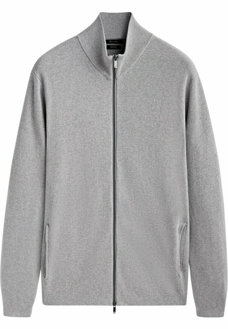 

Кардиган Massimo Dutti, светло-серый