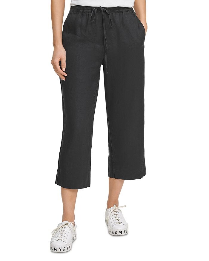 

Укороченные брюки с кулиской DKNY, Серый