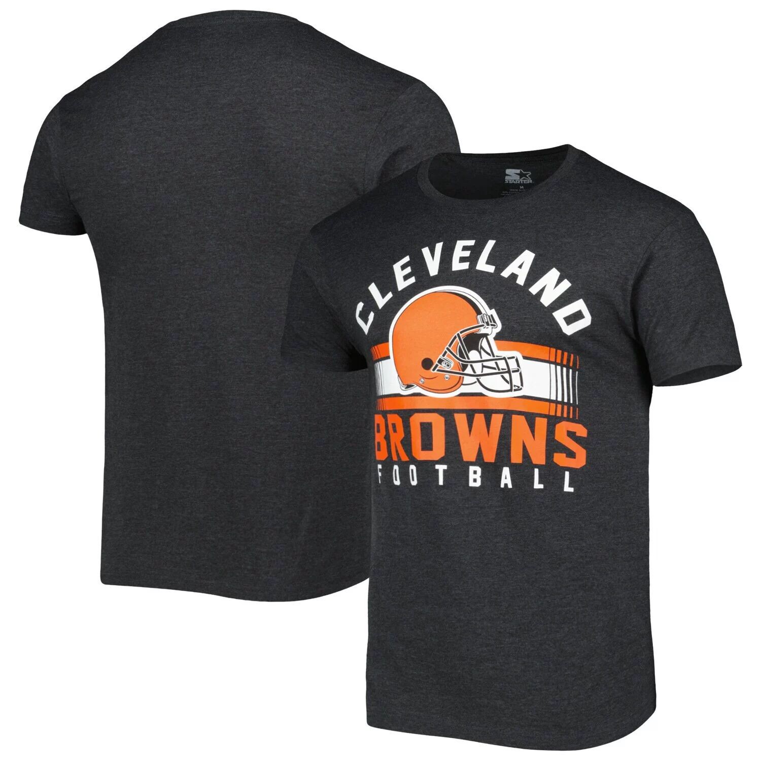 

Мужская черная футболка с принтом Cleveland Browns Prime Time Starter