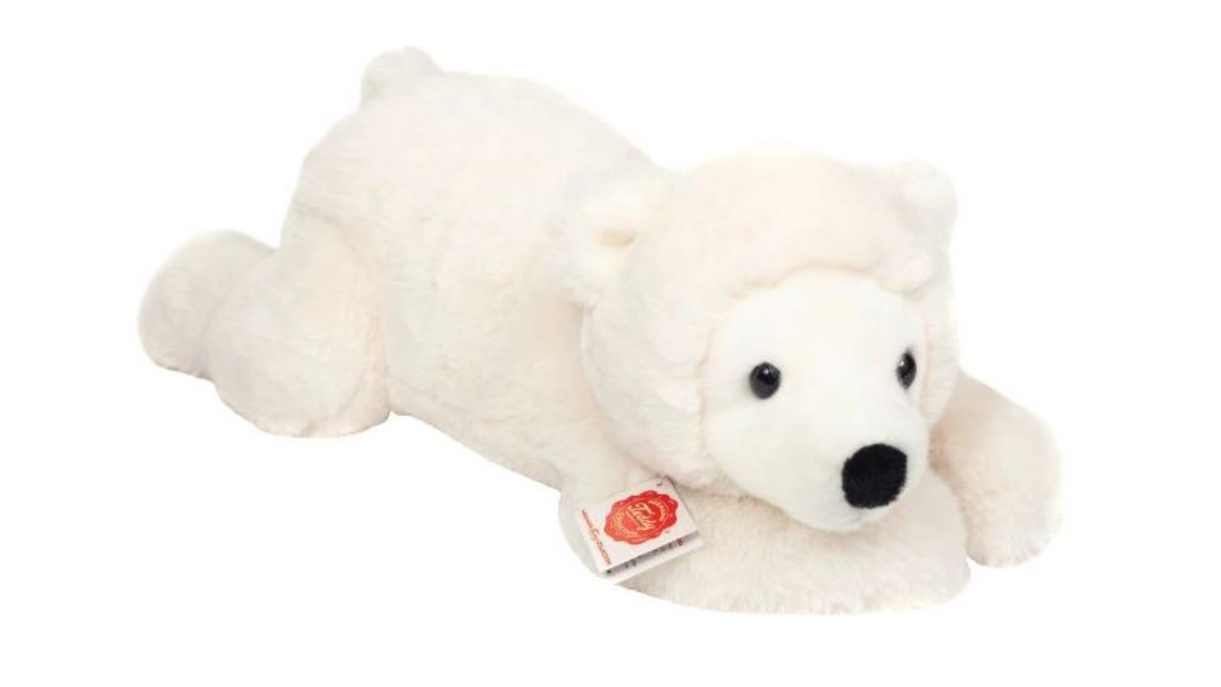 Белый медведь лежащий 45 см Teddy-Hermann