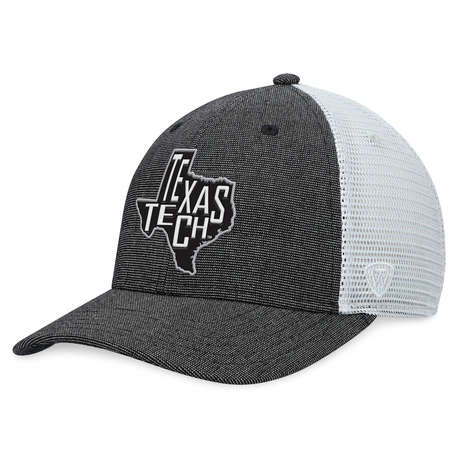

Бейсболка Top of the World Texas Tech Red Raiders, угольный
