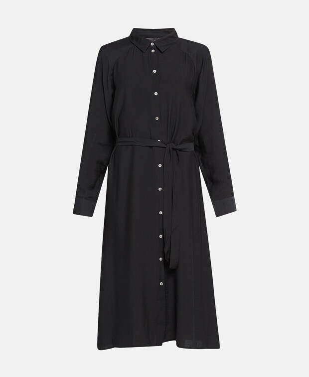 

Платье-рубашка на талии Vero Moda, черный