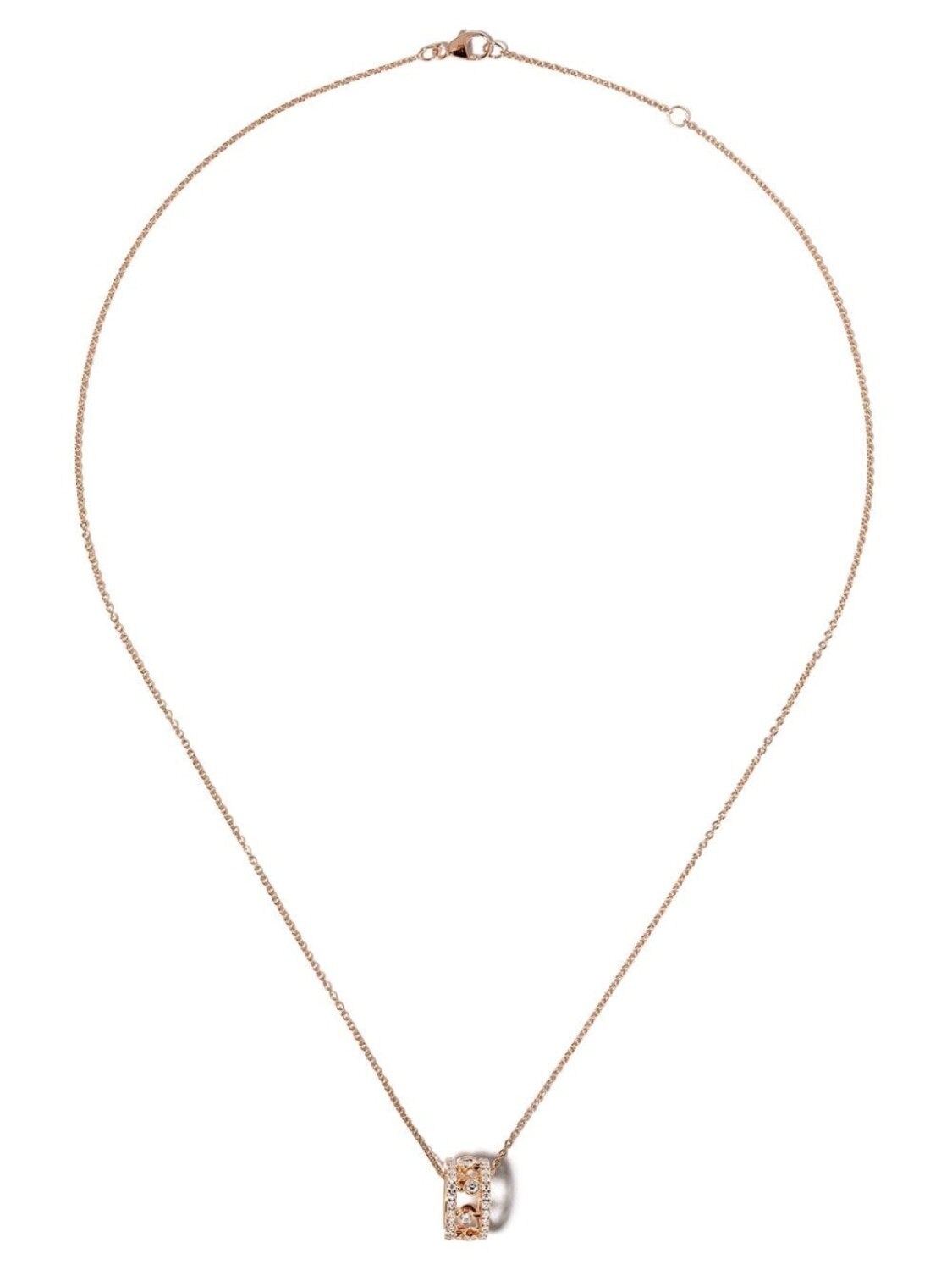 

Колье Dewdrop из розового золота с бриллиантами De Beers Jewellers, розовый