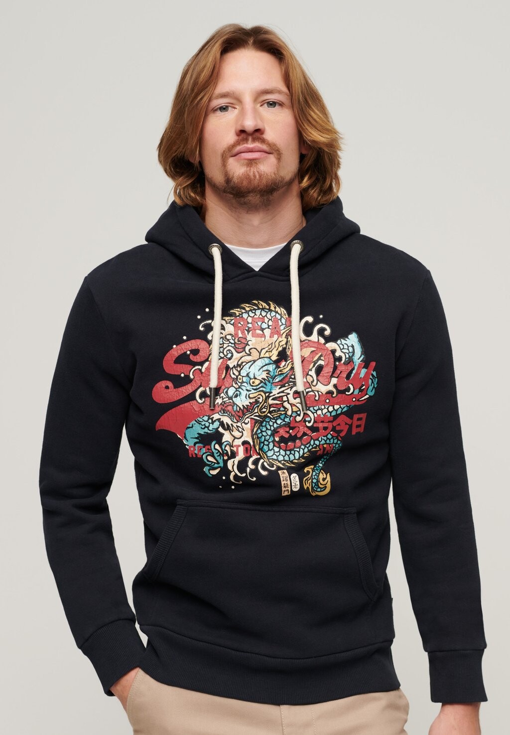 

Толстовка TOKYO VINTAGE LOGO Superdry, синий