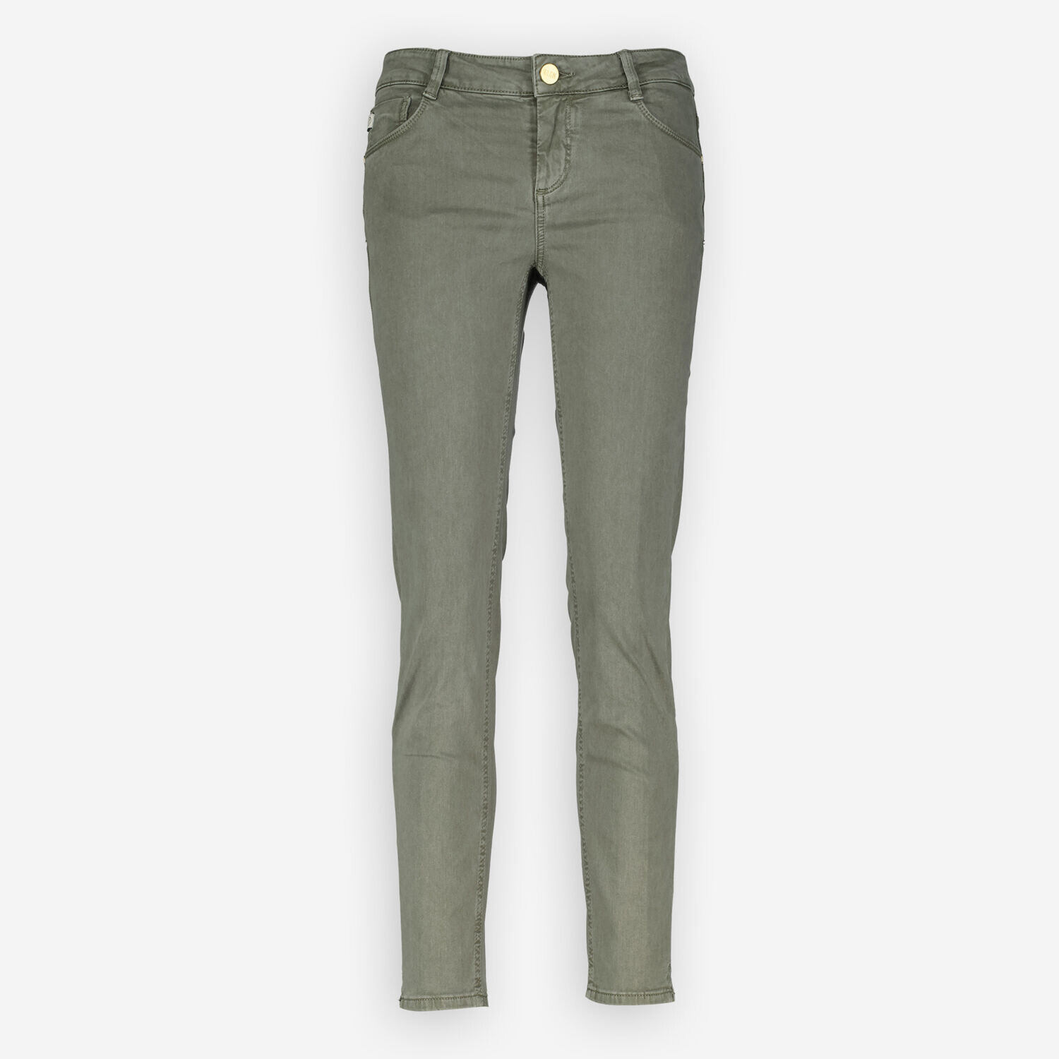 

Темно-зеленые джинсы скинни Goldgarn Denim