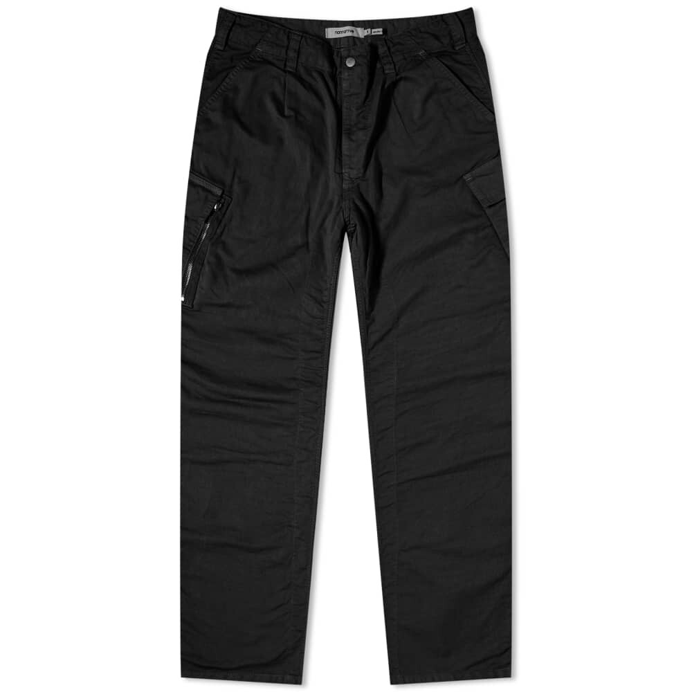

Солдатские штаны Nonnative Overdyed с 6 карманами, черный
