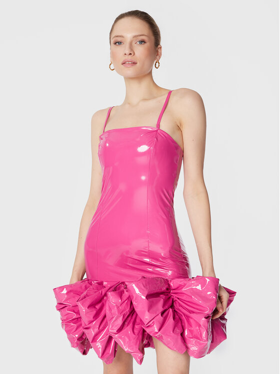 Коктейльное платье стандартного кроя Rotate, розовый