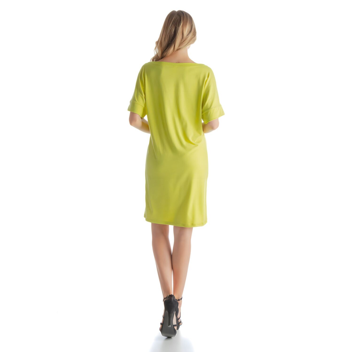 

Женское платье-футболка свободного кроя 24Seven Comfort Apparel 24Seven Comfort