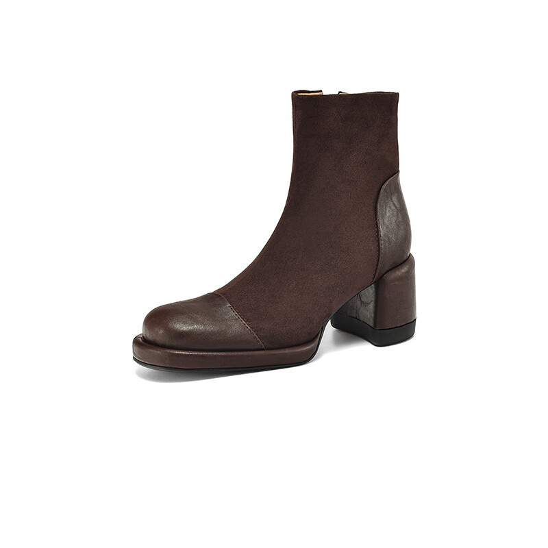 

Ботильоны женские Dunnu, цвет Brown velvet