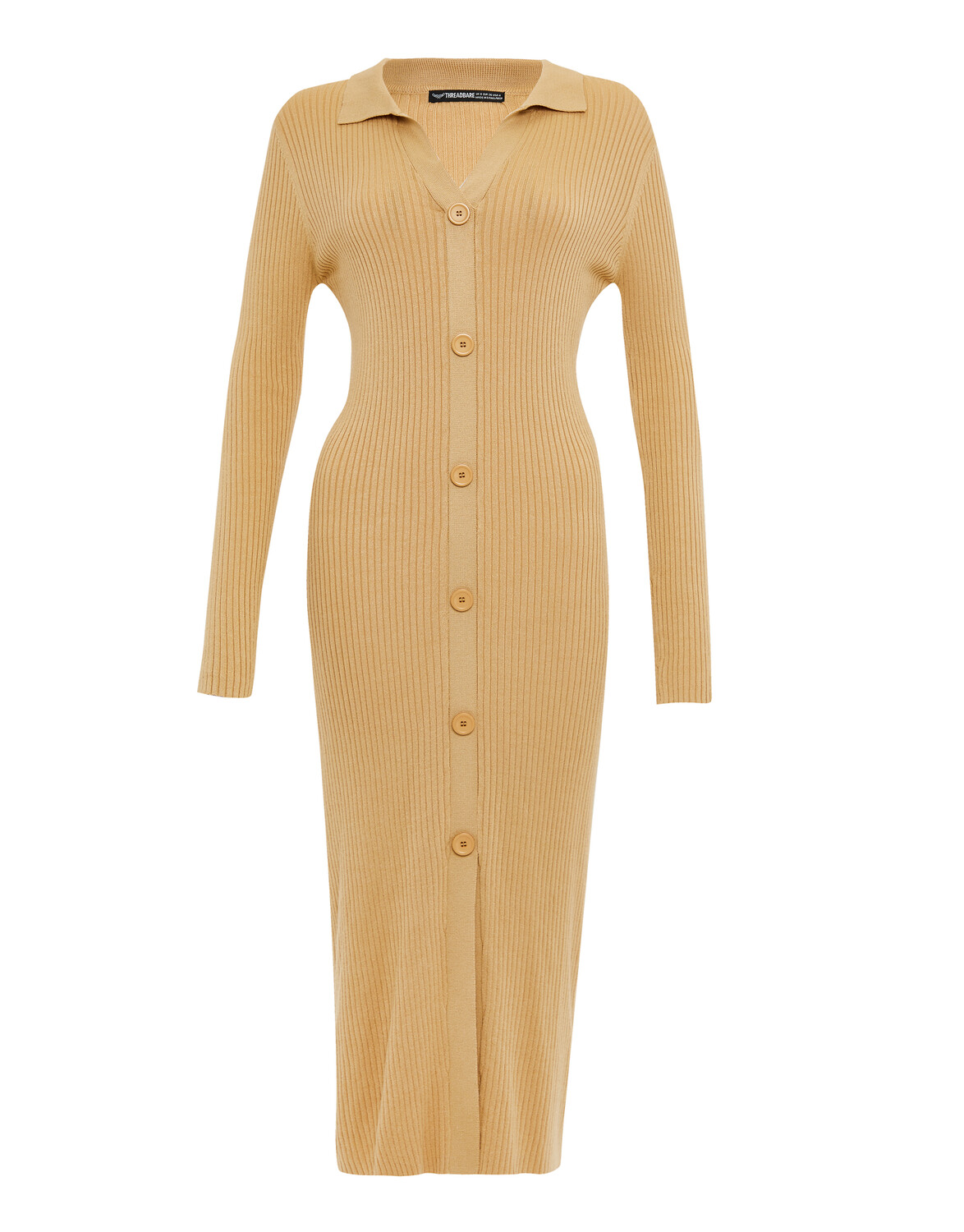 

Платье Threadbare Strick Elm, серый