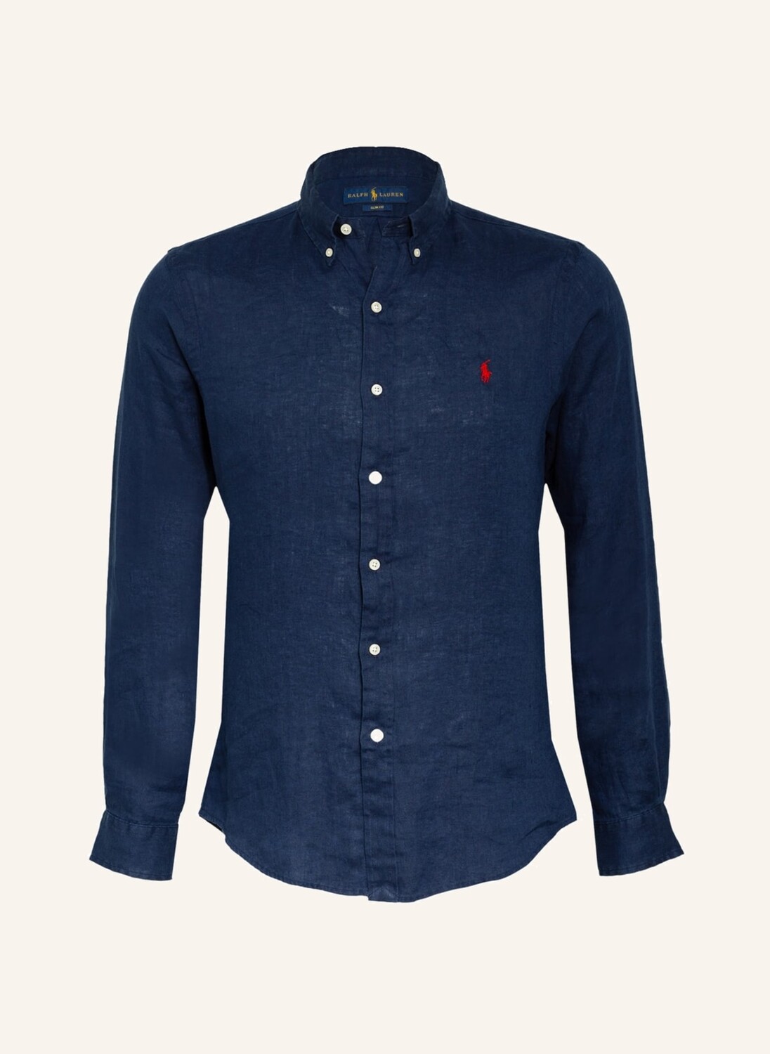 

Рубашка POLO RALPH LAUREN Slim Fit, темно-синий