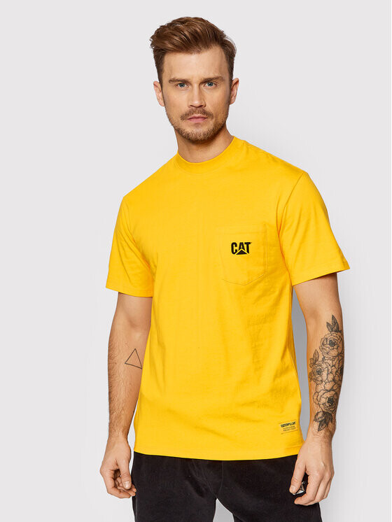 

Футболка стандартного кроя Caterpillar, желтый