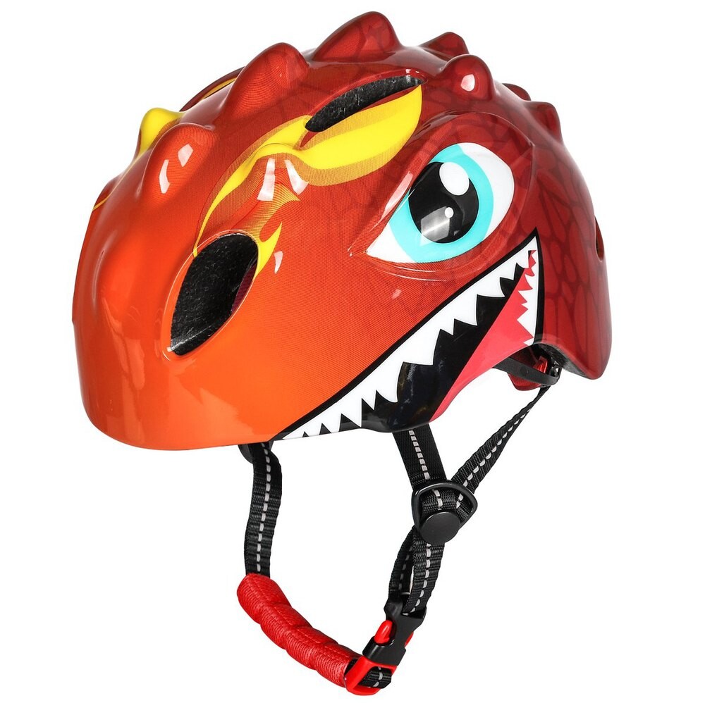 

Велосипедный шлем Pro Sport Lights Dinosaur urban, оранжевый