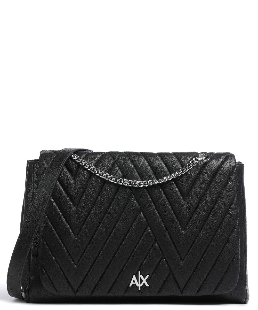 

Сумка через плечо из искусственной кожи Armani Exchange, черный