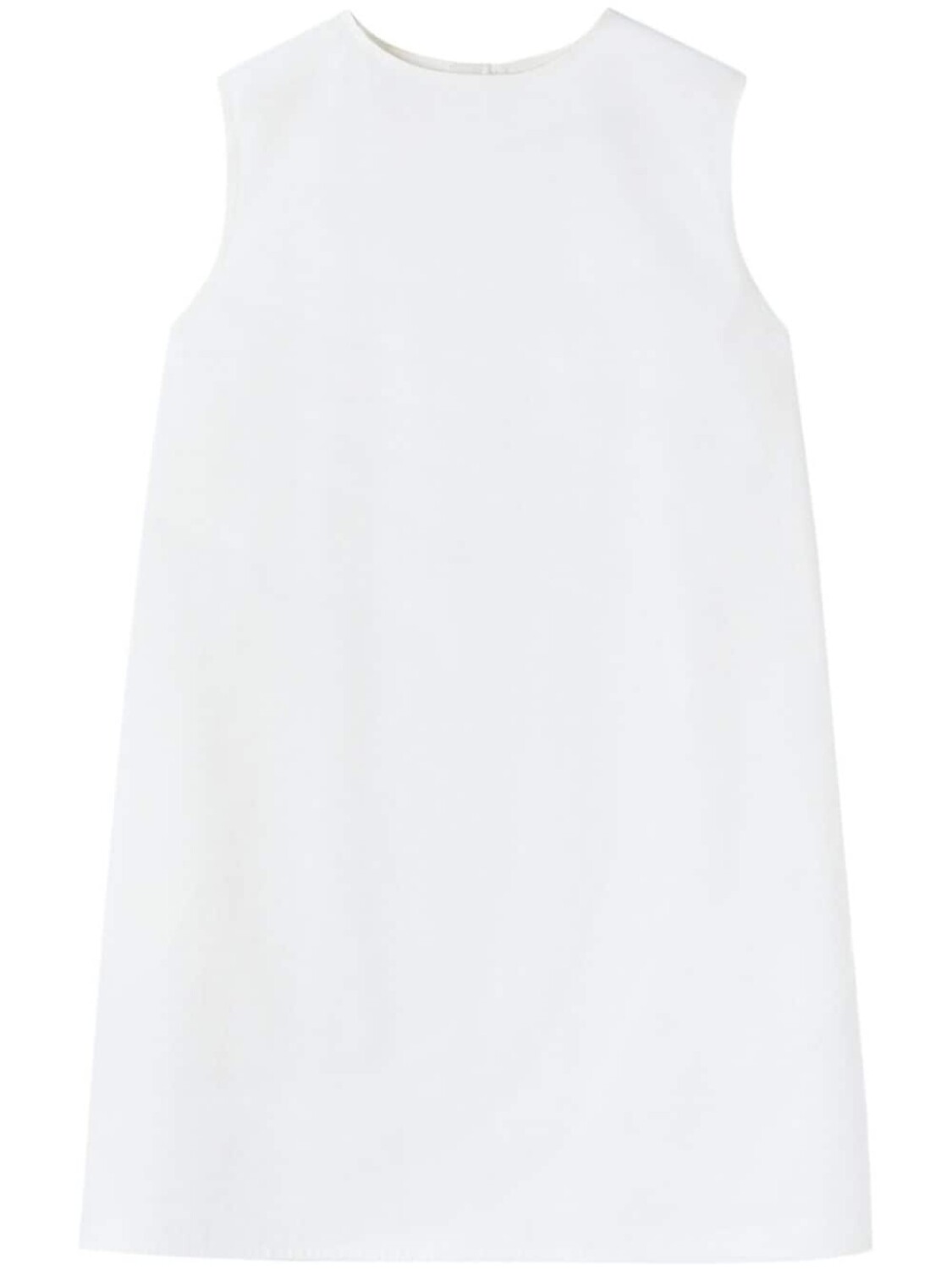

Jil Sander поплиновое платье мини, белый