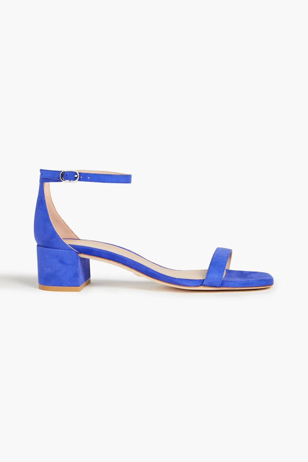 

Замшевые босоножки Stuart Weitzman, индиго