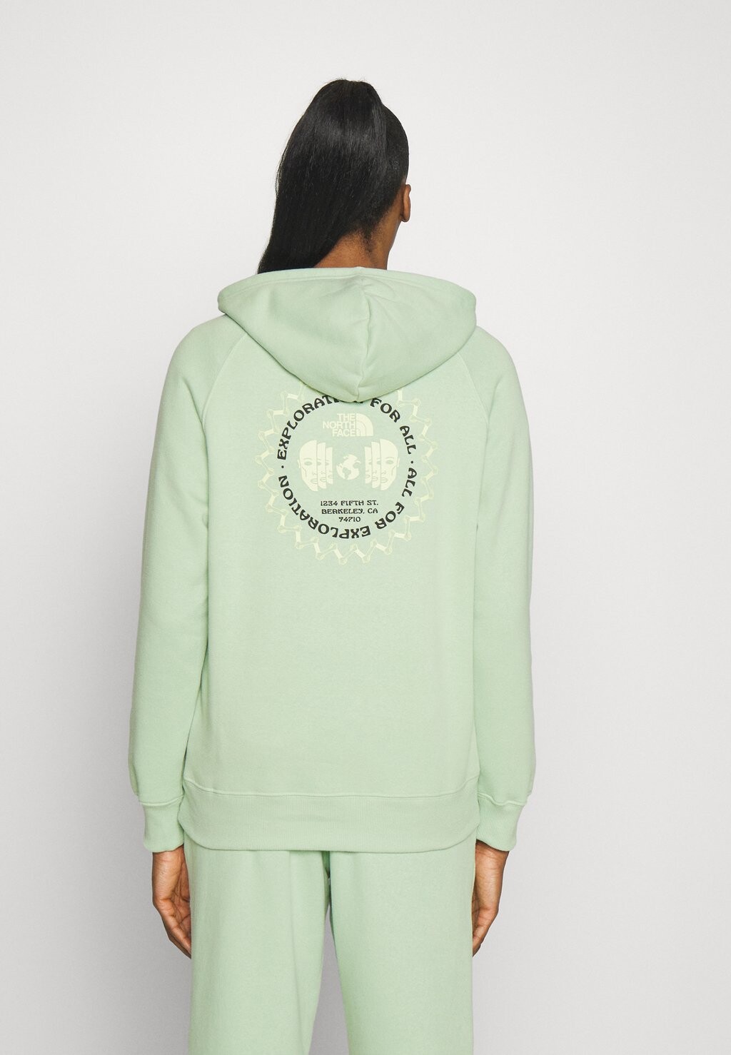 

Худи The North Face BRAND PROUD HOODIE, туманный шалфей/снежный