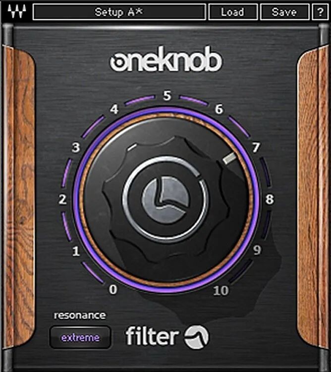

Подключаемый модуль фильтра Waves OneKnob
