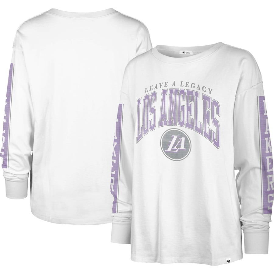 

Футболка с длинным рукавом 47 Los Angeles Lakers, белый