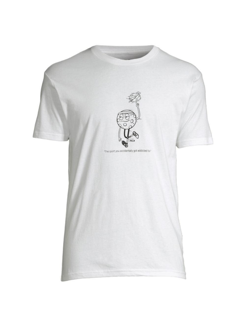 

Футболка PKLR Pickleball Addict PKLR, белый