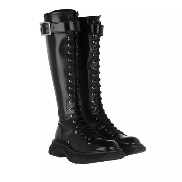 

Ботинки tread lace up boot Alexander Mcqueen, черный