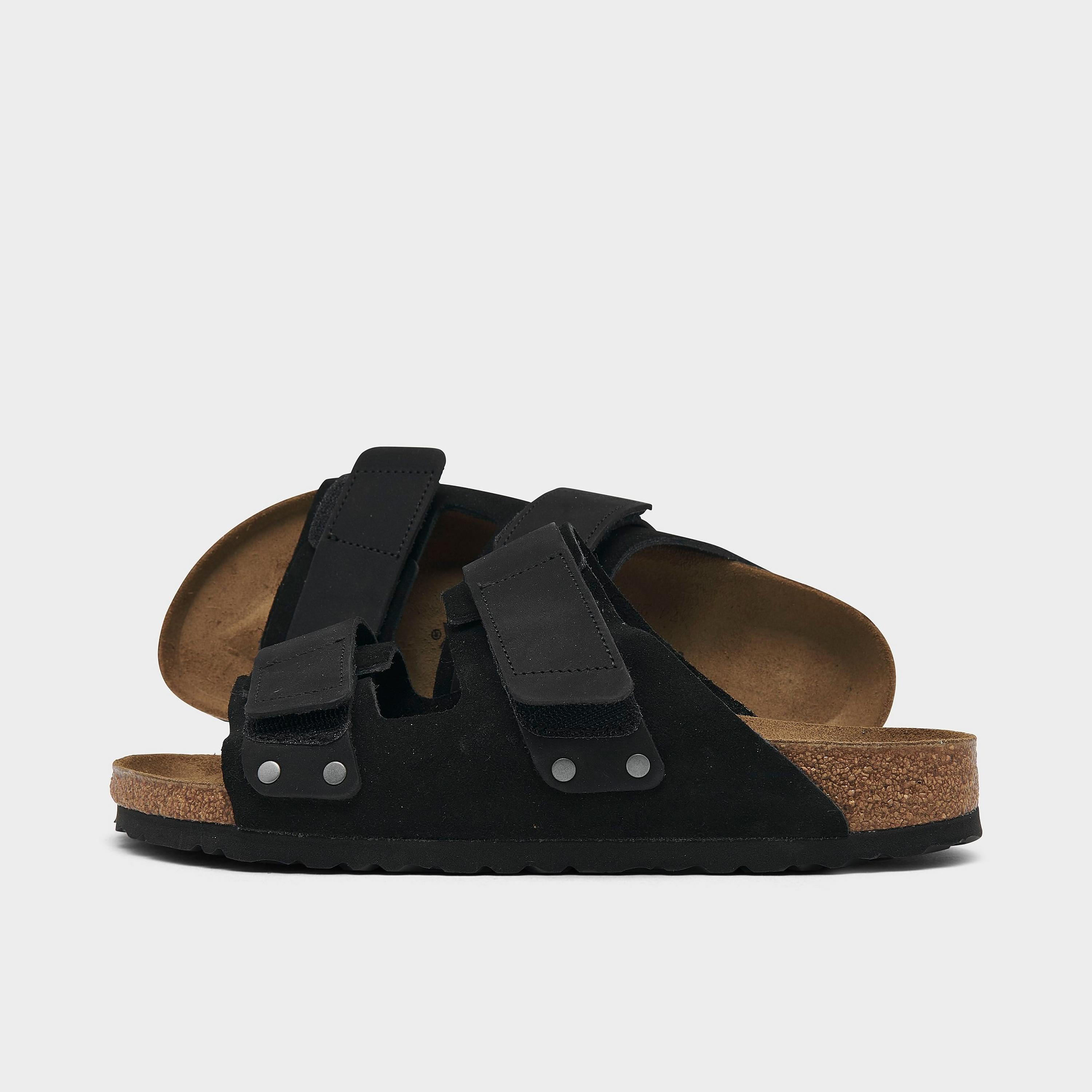 

Женские замшевые сандалии Birkenstock Uji из нубука, черный