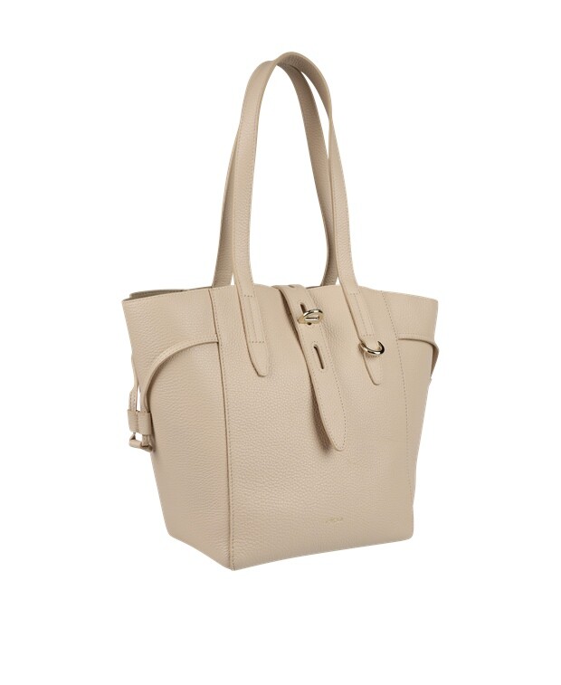 

Кожаная сумка шоппер Furla, розовый