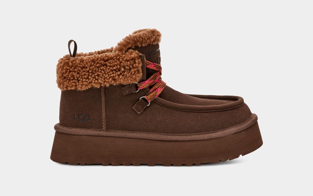

Домашние тапочки Funkarra Cabin Cuff UGG, коричневый