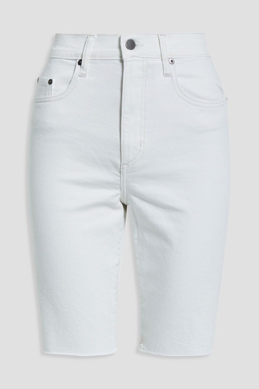 

Джинсовые шорты Frankie с потертостями Nobody Denim, белый