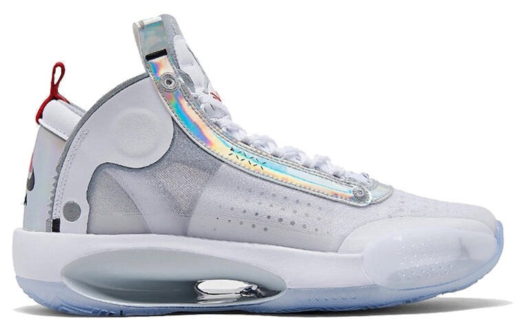 

Кроссовки Nike Air Jordan XXXIV White Metallic Silver