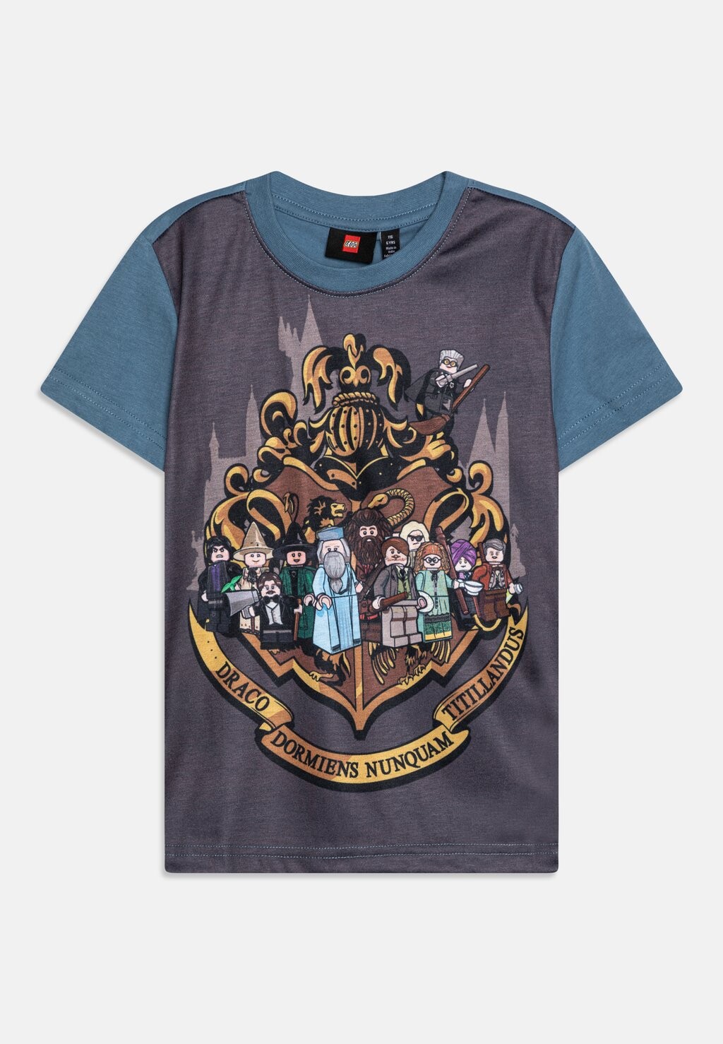 

Футболка с принтом LWTAYLOR LEGO kidswear, цвет faded blue