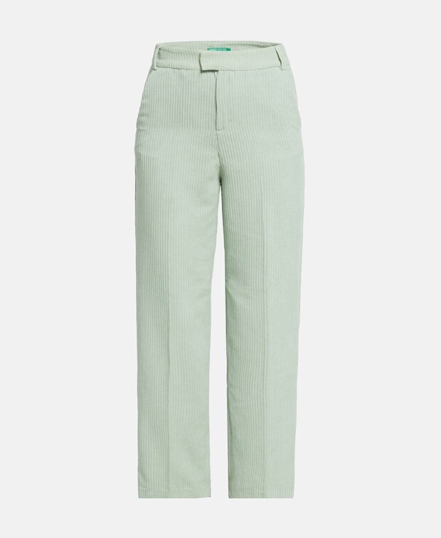 

Вельветовые брюки United Colors of Benetton, лаймовый