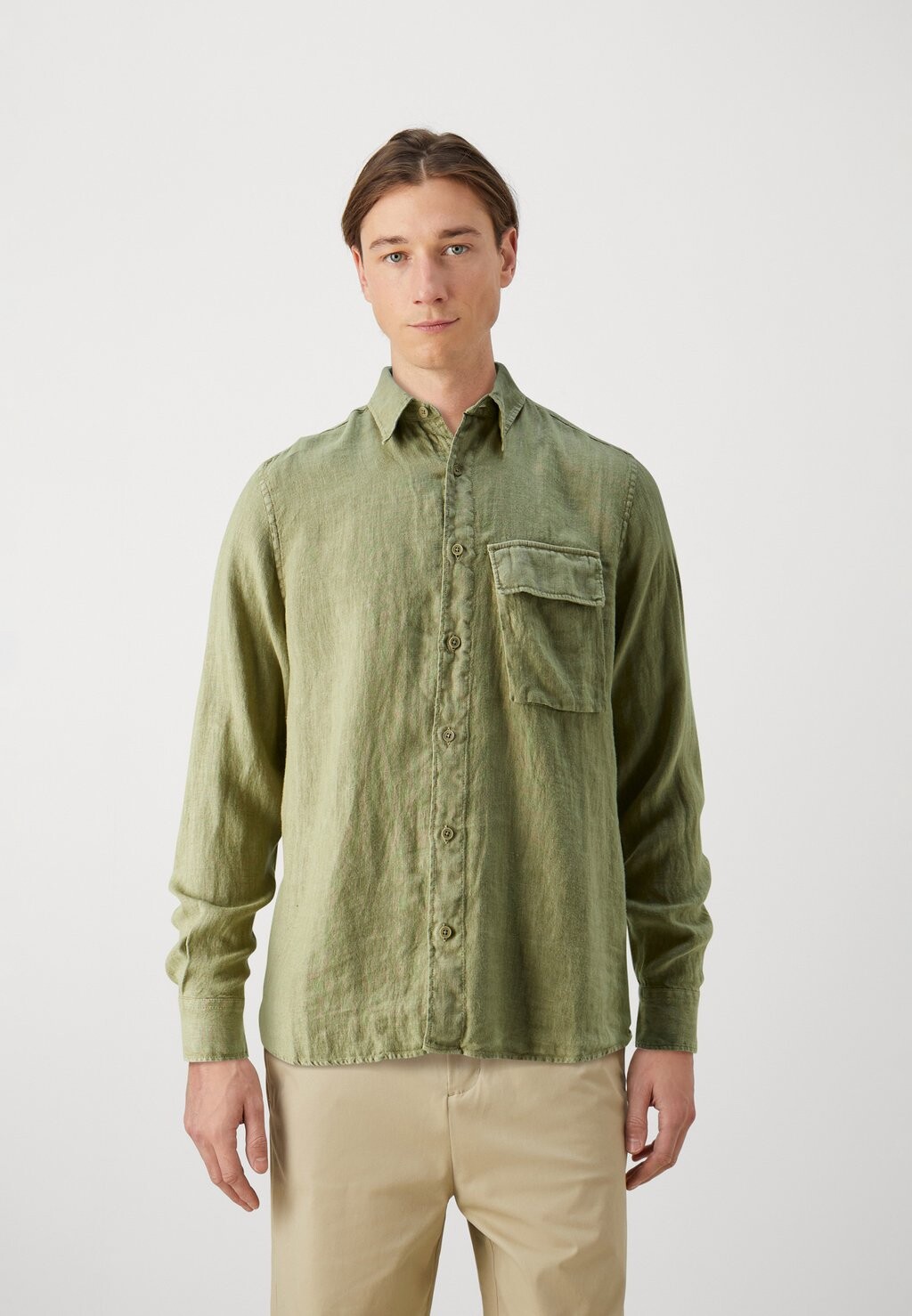 

Рубашка Belstaff, оливковый